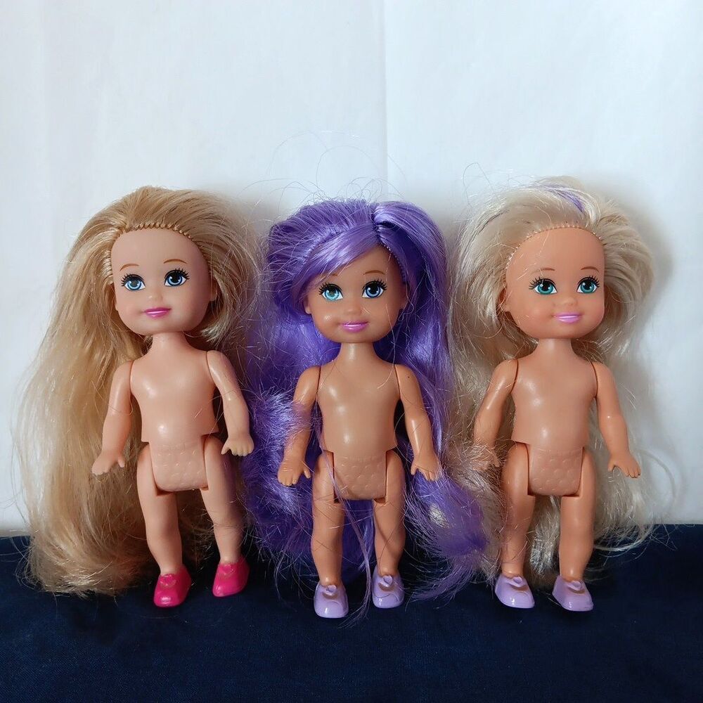 Zuru Sparkle Girlz Funville Little Friends  Doll Purple Hair Blonde Replacements